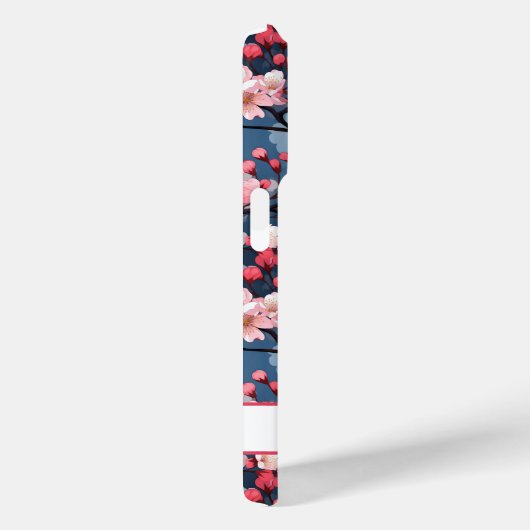 Cherry Blossoms Japanese Sakura Monogrammed Case-Mate iPhoneケース (裏面 / 右)