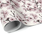 Cherry Blossoms on Ivory — Delicate & Contemporary ラッピングペーパー (ロールコーナー)