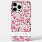 Cherry Blossoms Sakura Monogrammed Case-Mate iPhoneケース (裏面)