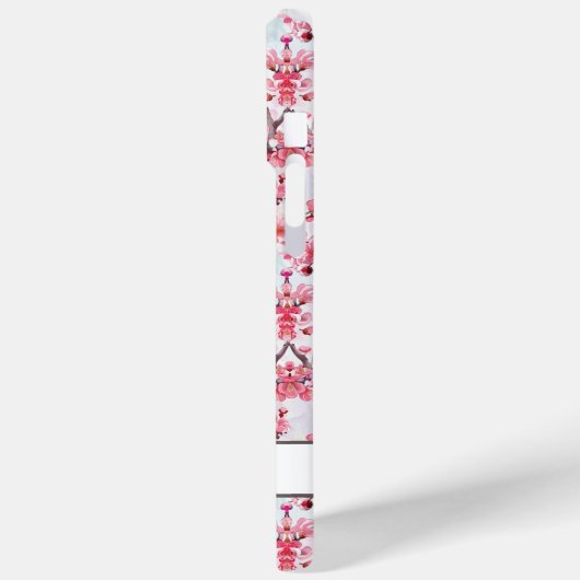Cherry Blossoms Sakura Monogrammed Case-Mate iPhoneケース (裏面 / 左)