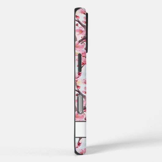 Cherry Blossoms Sakura Monogrammed Case-Mate iPhoneケース (裏面 / 右)