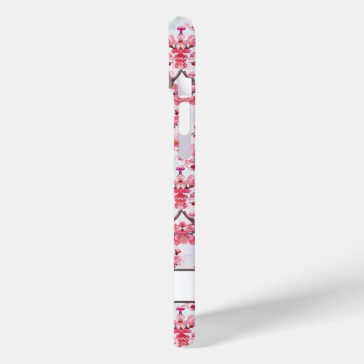 Cherry Blossoms Sakura Monogrammed Case-Mate iPhoneケース (裏面 / 左)