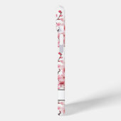 Cherry Blossoms Sakura Pattern Monogrammed Case-Mate iPhoneケース (裏面 / 左)