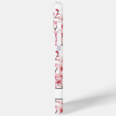 Cherry Blossoms Sakura Pattern Monogrammed Case-Mate iPhoneケース (裏面 / 左)