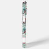 Cherry Blossoms Sakura Print Monogrammed Case-Mate iPhoneケース (裏面 / 右)