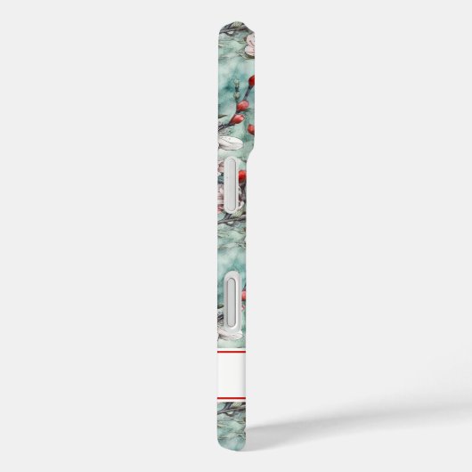 Cherry Blossoms Sakura Print Monogrammed Case-Mate iPhoneケース (裏面 / 右)