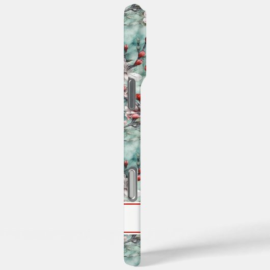 Cherry Blossoms Sakura Print Monogrammed Case-Mate iPhoneケース (裏面 / 右)