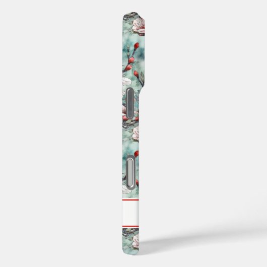 Cherry Blossoms Sakura Print Monogrammed Case-Mate iPhoneケース (裏面 / 右)