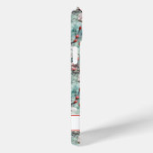 Cherry Blossoms Sakura Print Monogrammed Case-Mate iPhoneケース (裏面 / 右)