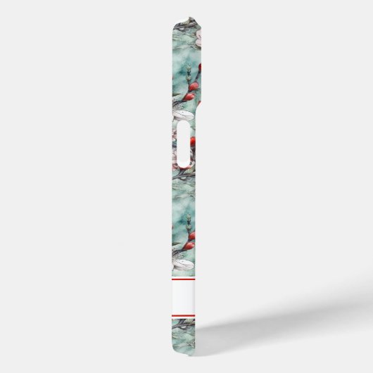 Cherry Blossoms Sakura Print Monogrammed Case-Mate iPhoneケース (裏面 / 右)