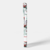 Cherry Blossoms Sakura Print Monogrammed Case-Mate iPhoneケース (裏面 / 左)