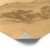 Cherry Blossoms - Traditional Japanese Art Style ポスター (角)