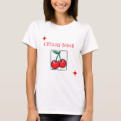 Cherry bomb tシャツ (正面)