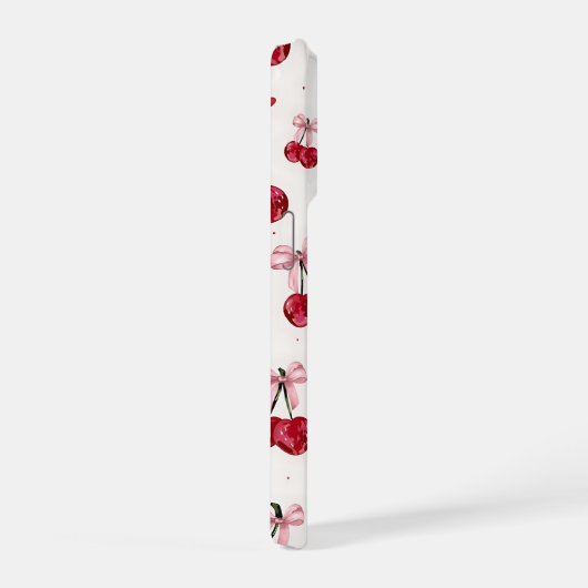 Cherry Bow Phone Case iPhoneケース (右側面)
