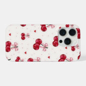 Cherry Bow Phone Case iPhoneケース (裏面横)