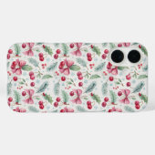 Cherry Christmas Case-Mate iPhoneケース (裏面 (横))