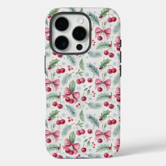 Cherry Christmas Case-Mate iPhoneケース (裏面)