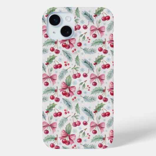 Cherry Christmas Case-Mate iPhoneケース (裏面)