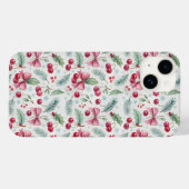 Cherry Christmas Case-Mate iPhoneケース (裏面 (横))
