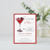 Cherry cocktail A tini bit Older, budget birthday ポストカード (スタンド正面)