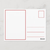 Cherry cocktail A tini bit Older, budget birthday ポストカード (裏面)