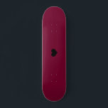 Cherry | Create Your Own Custom Skateboard Design スケートボード<br><div class="desc">Create Your Own Custom Skateboard Design! Use this burgundy cherry wine red background or choose any color,  add your own photo,  background,  business logo,  or any personalized image. Perfect as unique gift for improving outdoor sport and activity and make them fun! Any font,  no minimum.</div>