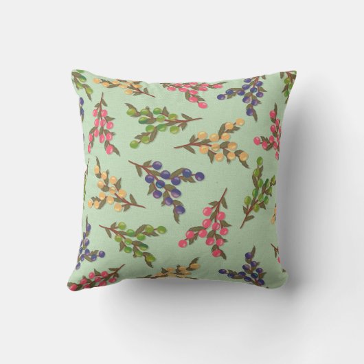 Cherry Delight Burp Cloth クッション (裏面)