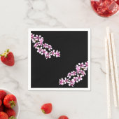 Cherry flowers スタンダードカクテルナプキン (インサイチュ)