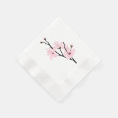 cherry flowers 縁ありカクテルナプキン (角)