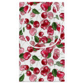 Cherry Fruit pattern スモールペーパーバッグ (裏面)