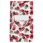 Cherry Fruit pattern スモールペーパーバッグ (正面)