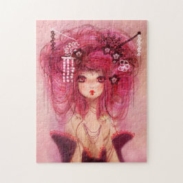 Cherry geisha ジグソーパズル