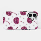 Cherry Glamour Y2K Aesthetic iPhone 16ケース (裏面横)