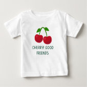 Cherry Good Friends ベビーTシャツ (正面)