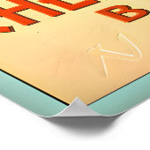 Cherry Grove Beach Long Island New York Pin U ポスター (角)