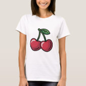 Cherry Hearts Tシャツ (正面)