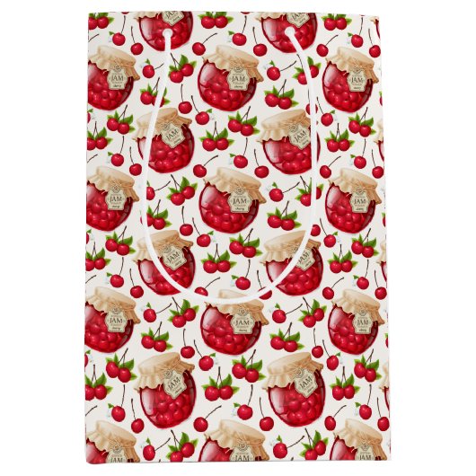 Cherry Jam  ミディアムペーパーバッグ (正面)