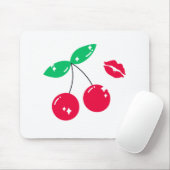cherry kiss brillo マウスパッド (マウス)