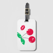 cherry kiss brillo ラゲッジタグ (正面縦)
