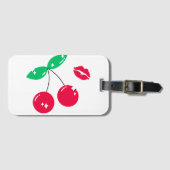 cherry kiss brillo ラゲッジタグ (正面横)