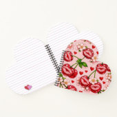 Cherry Kiss Heart Notebook ノートブック (内部)