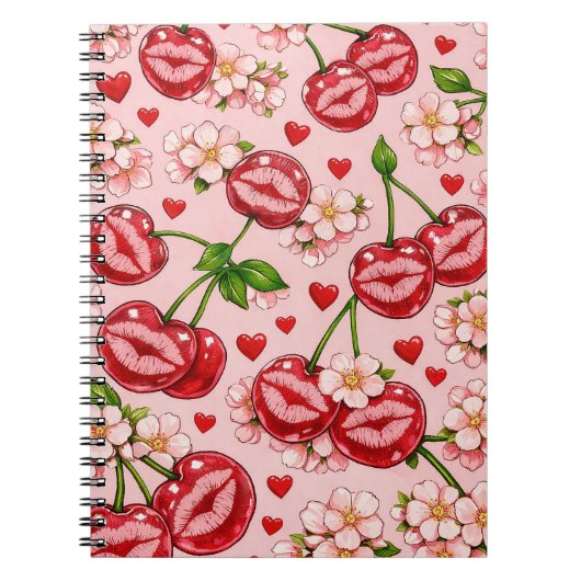 Cherry Kiss Notebook ノートブック (正面)