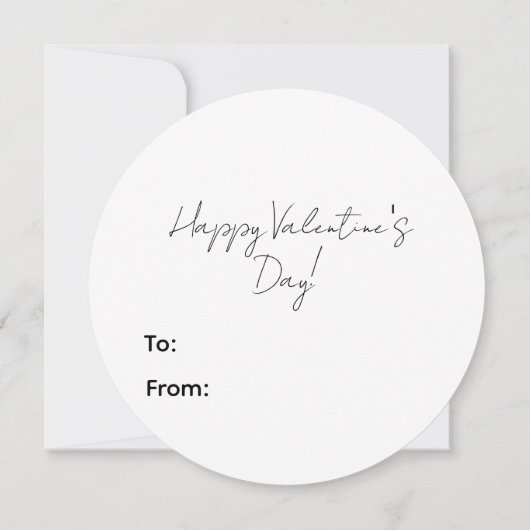 cherry kiss postal de amor  招待状 (裏面)