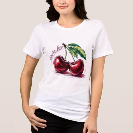 Cherry Love T-Shirt トライブレンドＴシャツ (正面)
