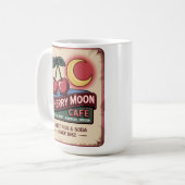 Cherry Moon Café コーヒーマグカップ (正面左)