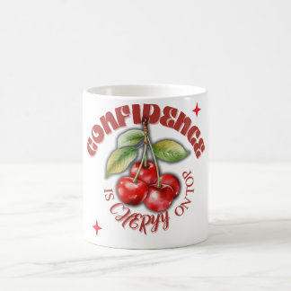 Cherry Mug – Cute Motivational Gift for Self-Love コーヒーマグカップ