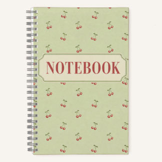 Cherry Notebook – Dotted Journal ノートブック