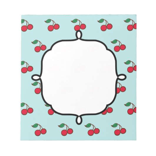 Cherry Notepad Gift ノートパッド (正面)
