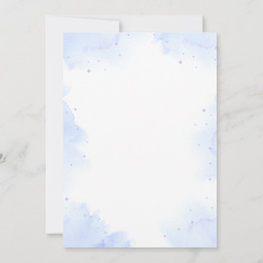 Cherry on Top Baby Shower 招待状 (裏面)