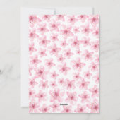 Cherry On Top Baby Shower Invitation シーズンカード (裏面)